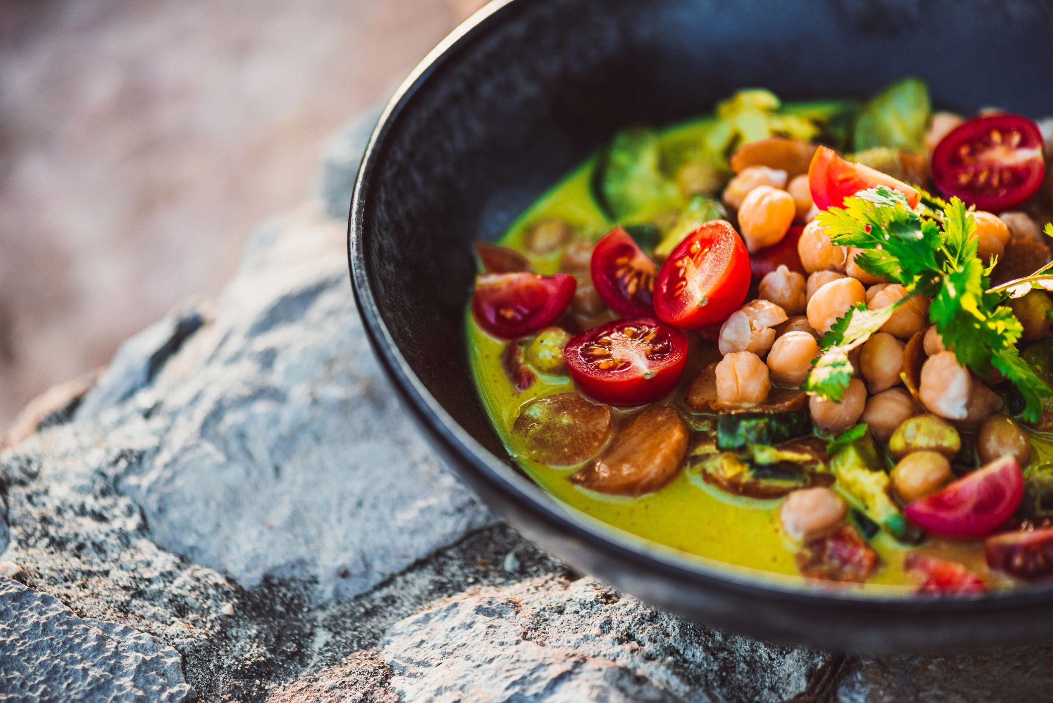 Thai-style curry dish